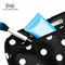 Bolso multifuncional impermeable de Dot Portable Travel Wash Cosmetic de la polca para las mujeres
